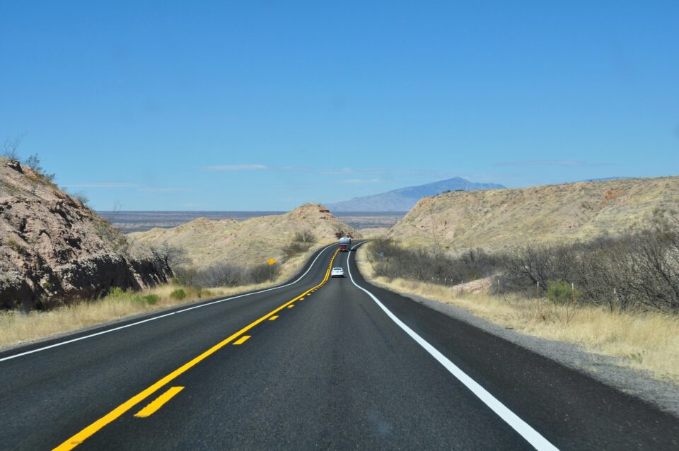 Image of a highway somewhere in the United States